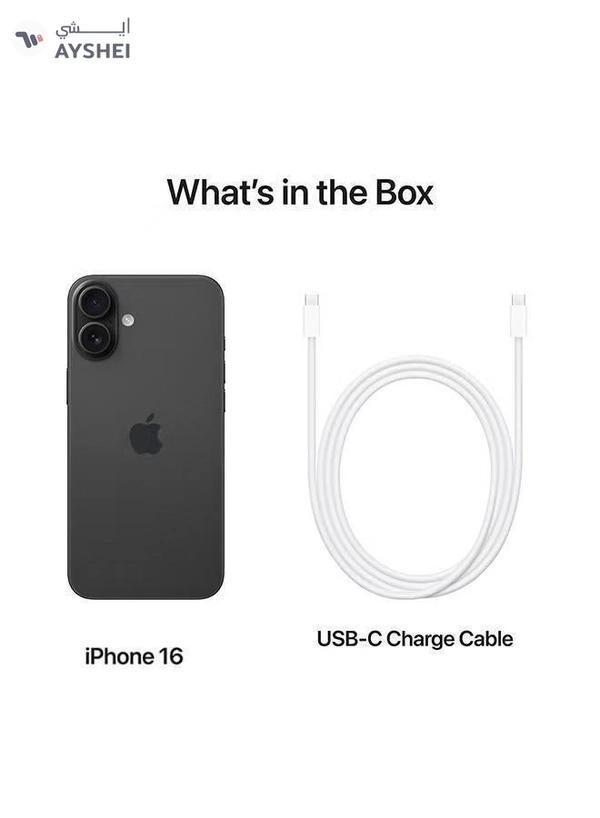 Apple iPhone 16 Plus 256GB Black 5G With FaceTime - International Version