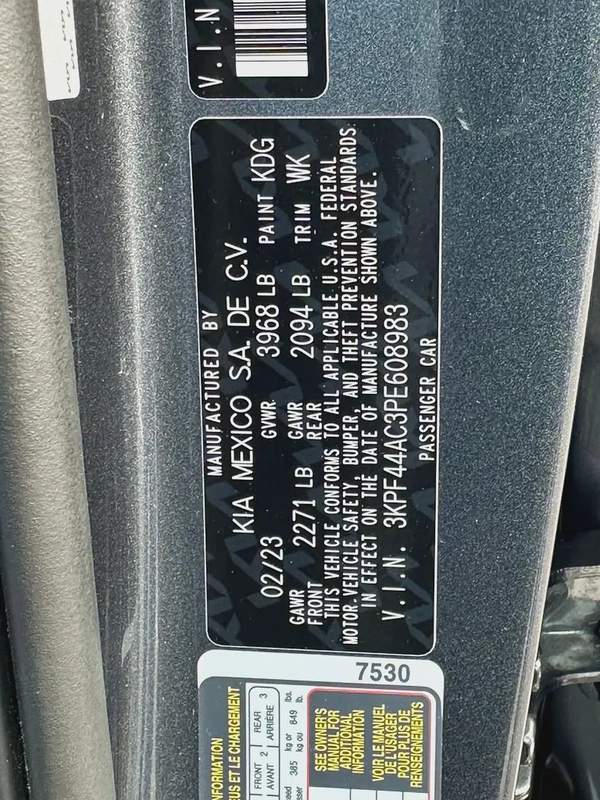 Kia forte 2023 GTLine full sunroof 1.6 turbo