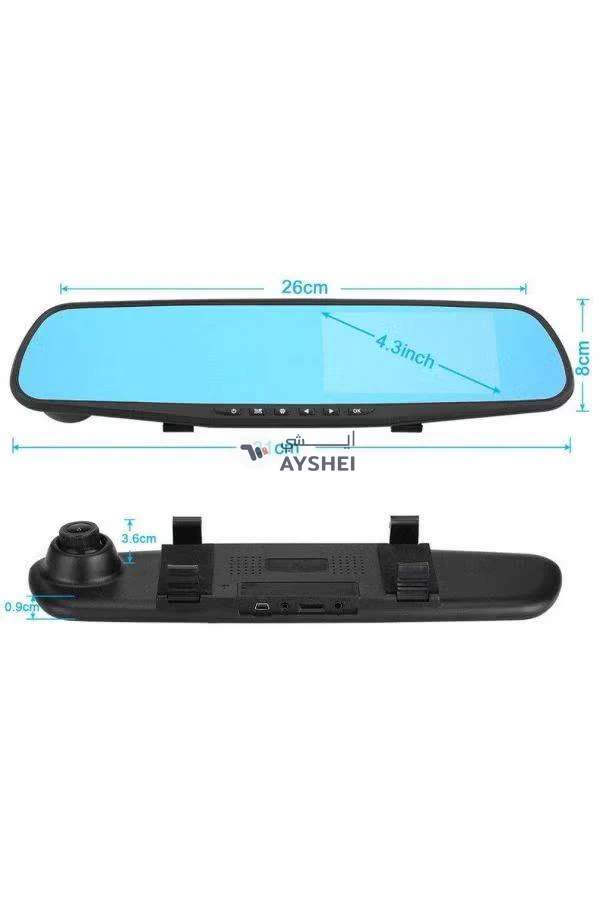 Generic Wide Angle Front and Rear Mirror Mount DVR Car Dash Camera