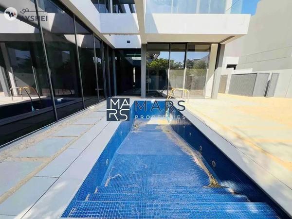 4badroom villa with pool available for rent in masaar