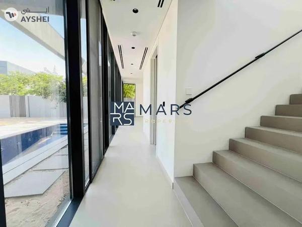 4badroom villa with pool available for rent in masaar