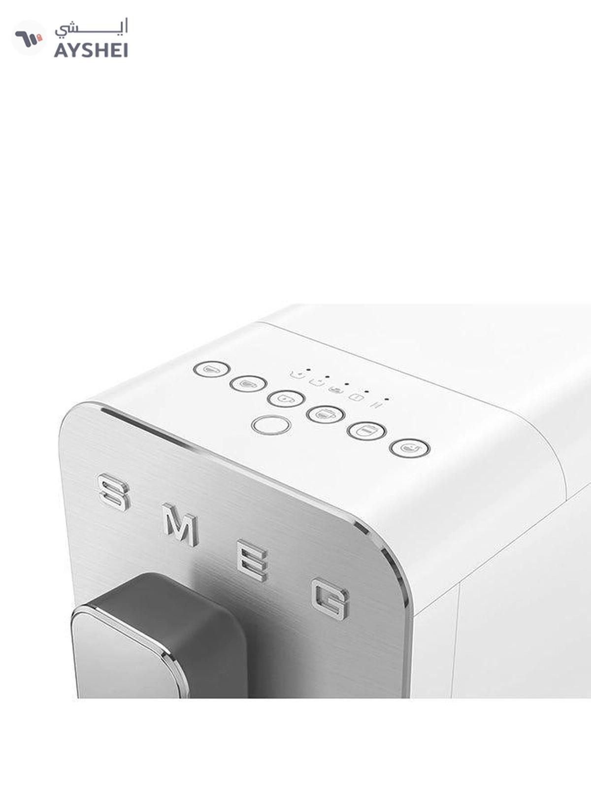 smeg Automatic Coffee Machine with AutoMilk 1.4 L 1350 W BCC13WHMAU White-6-6