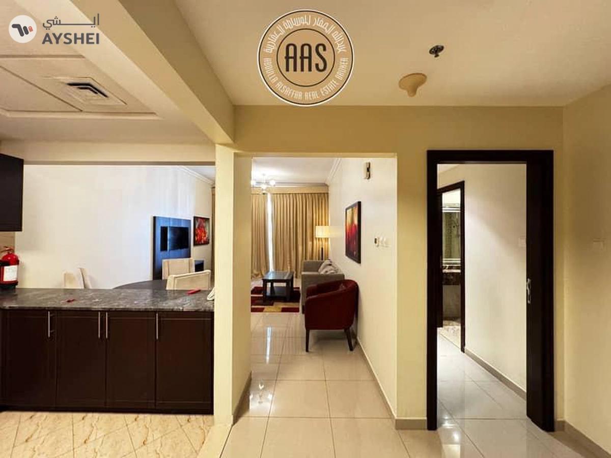 Fully furnished 1bhk//rent75k//semi close kitchen//with all amenities arjan dubai-1-1