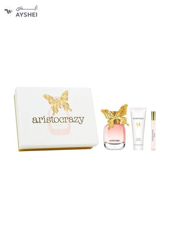 Aristocrazy Wonder Women Set Edt 80Ml + 75Ml Bl + 10Ml Spray