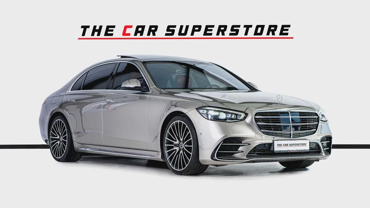 Mercedes Benz S580 L 4Matic-GCC-Gargash Warranty Service Contract Until 05/2027-AMG Body Styli-1-1