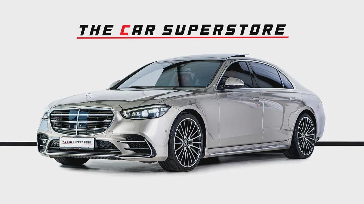 Mercedes Benz S580 L 4Matic-GCC-Gargash Warranty Service Contract Until 05/2027-AMG Body Styli-3-3
