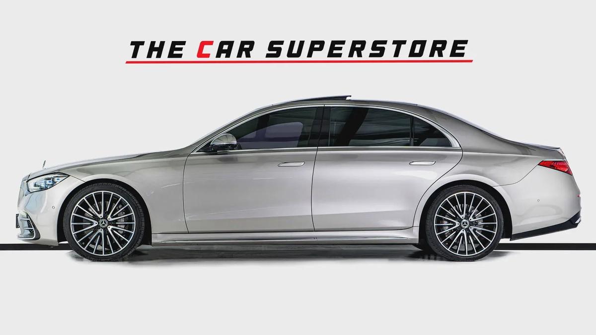 Mercedes Benz S580 L 4Matic-GCC-Gargash Warranty Service Contract Until 05/2027-AMG Body Styli-4-4