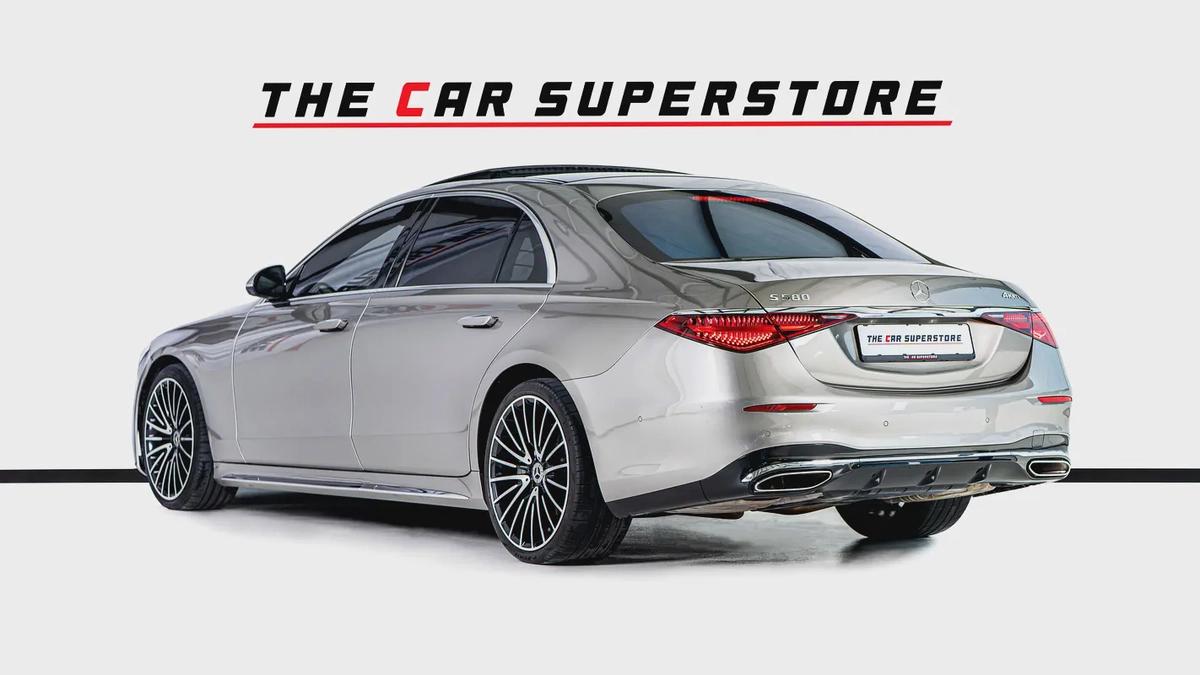 Mercedes Benz S580 L 4Matic-GCC-Gargash Warranty Service Contract Until 05/2027-AMG Body Styli-5-5