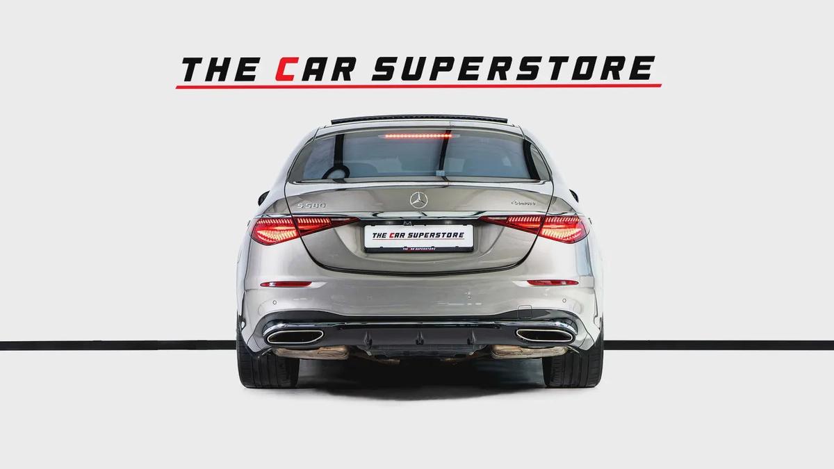 Mercedes Benz S580 L 4Matic-GCC-Gargash Warranty Service Contract Until 05/2027-AMG Body Styli-6-6