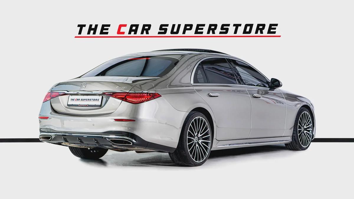 Mercedes Benz S580 L 4Matic-GCC-Gargash Warranty Service Contract Until 05/2027-AMG Body Styli-7-7