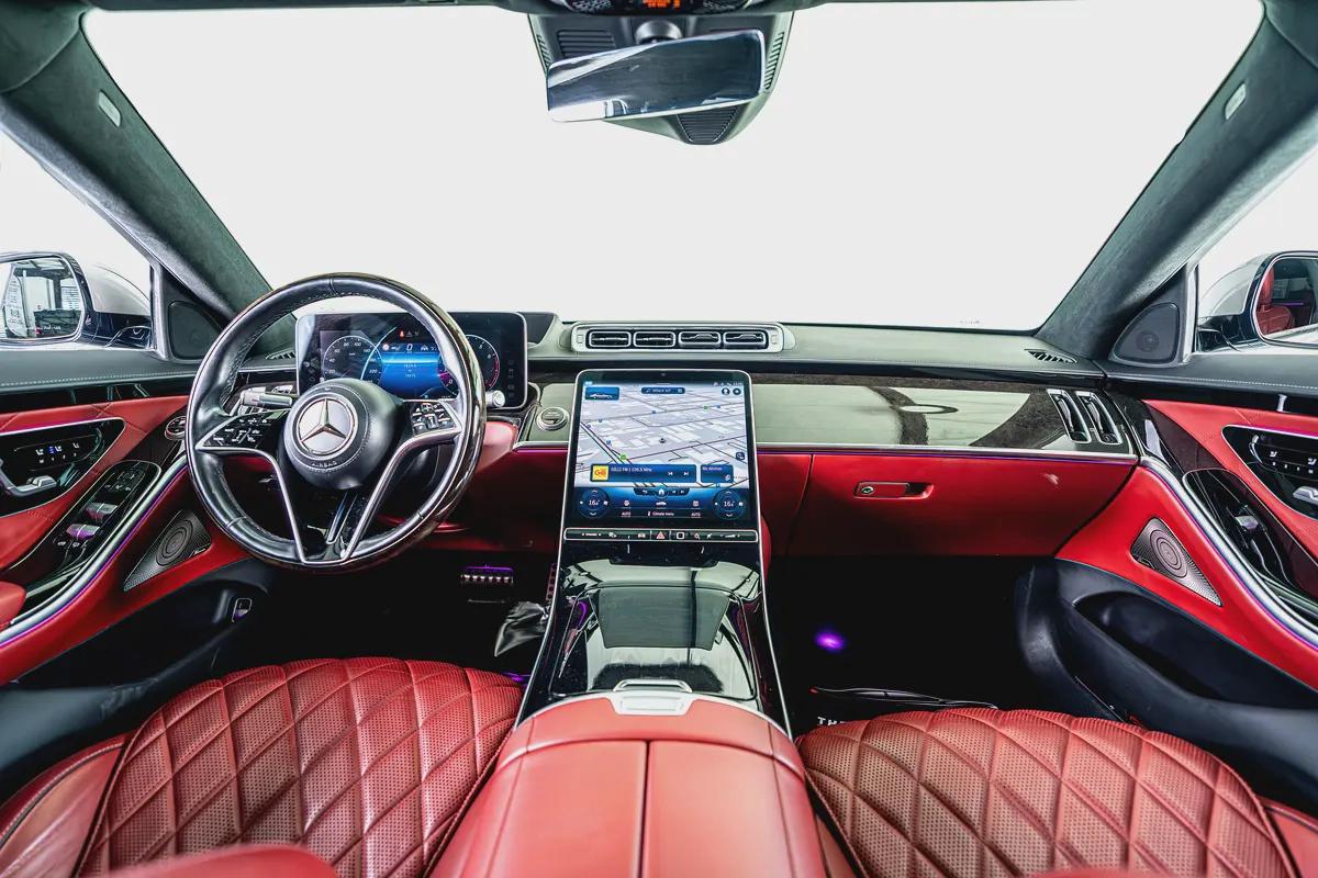 Mercedes Benz S580 L 4Matic-GCC-Gargash Warranty Service Contract Until 05/2027-AMG Body Styli-9-9