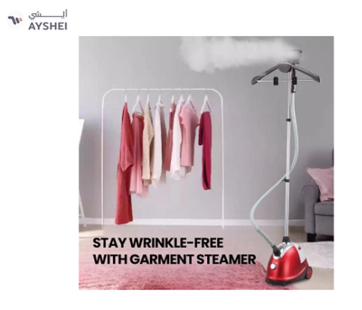 Sonashi 1.8L Tank Garment Steamer | Heavy Duty Garment Steamer with Supporting Pole-1-landscape