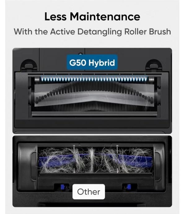 Eufy G50 Hybrid Robot Vacuum with Mop, 4,000 Pa Strong Suction, Dynamic