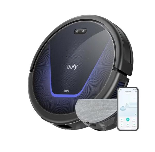 Eufy G50 Hybrid Robot Vacuum with Mop, 4,000 Pa Strong Suction, Dynamic