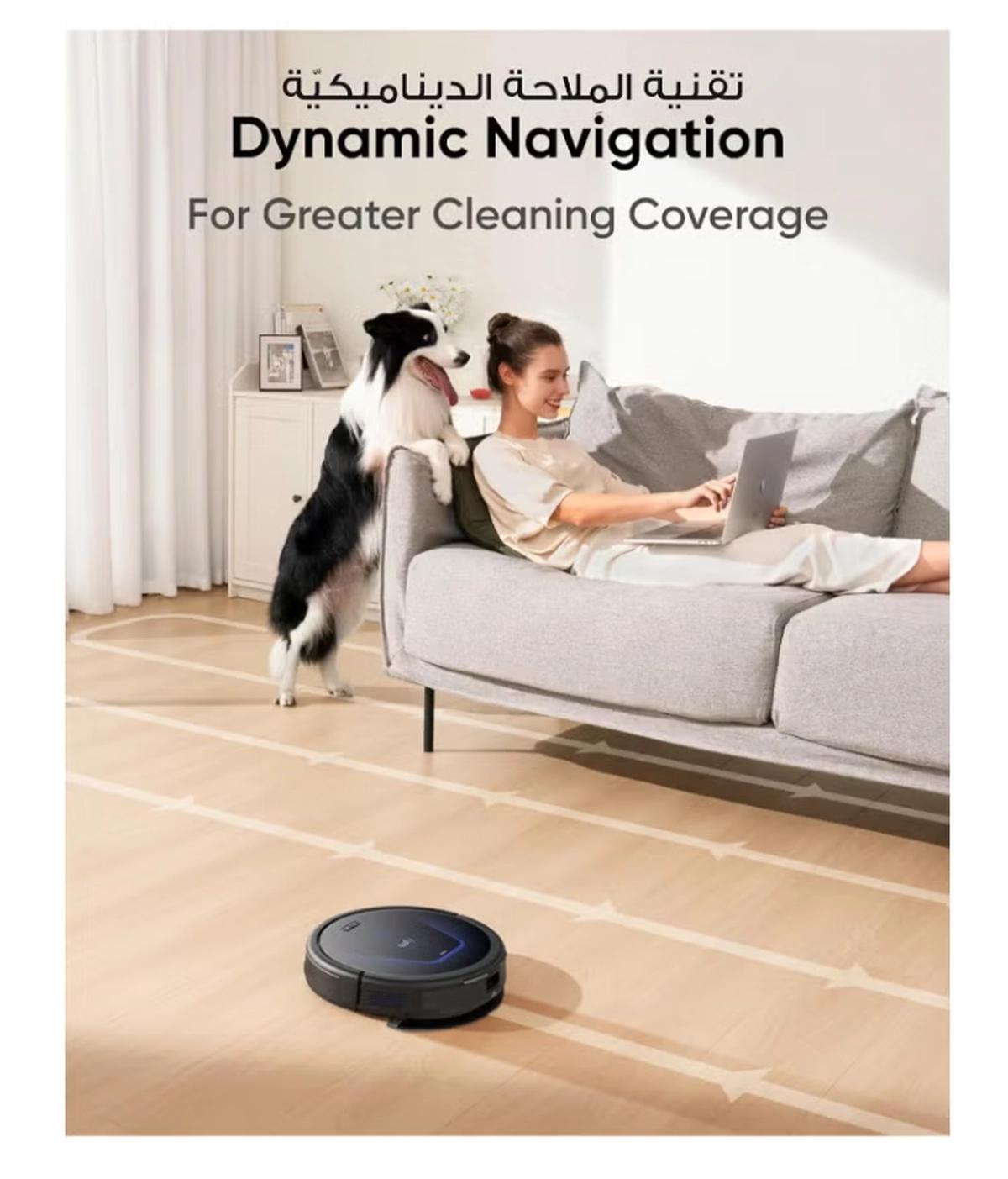 Eufy G50 Hybrid Robot Vacuum with Mop, 4,000 Pa Strong Suction, Dynamic-5-5