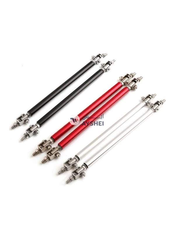 Generic 2-Piece Adjustable Front Bumper Lip Splitter Strut Support Rod