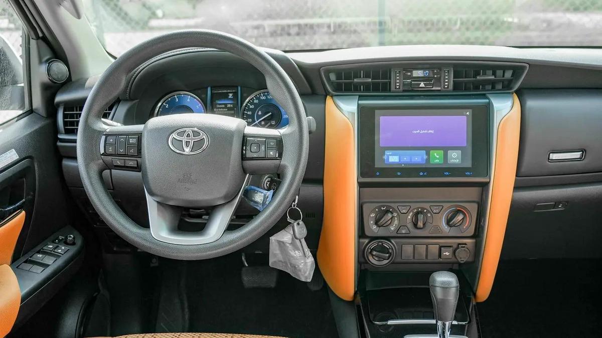 2026 Toyota Fortuner GX 2.4L AT Diesel (Black-Tan)-8-8