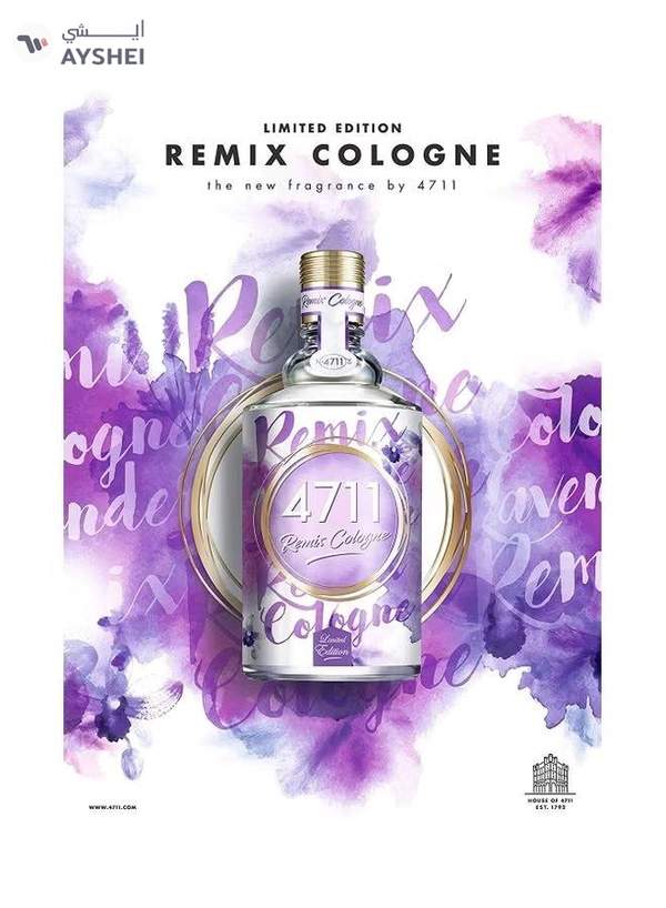 4711 Remix Collection Lavender Cologne 100ml