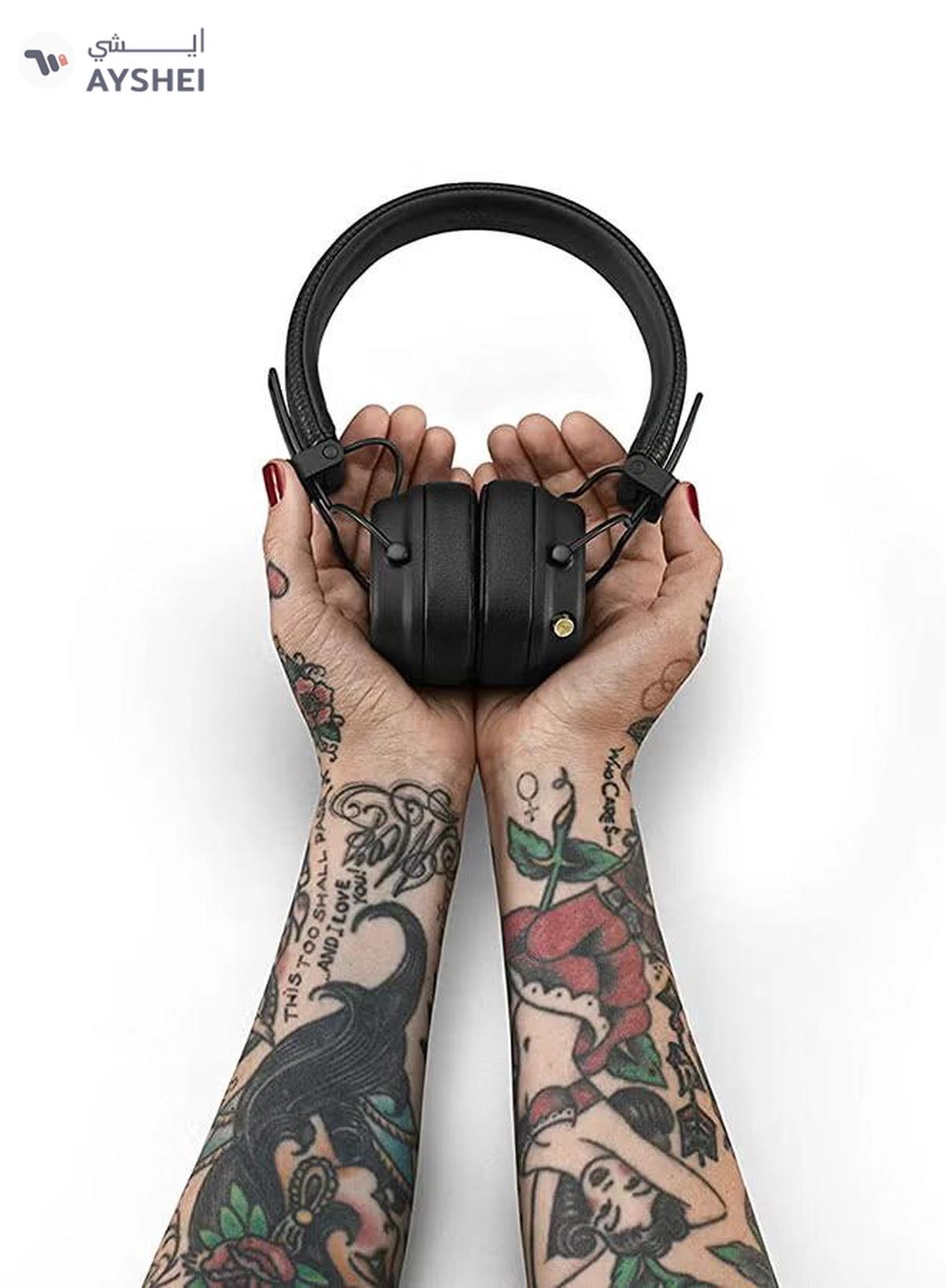 Marshall Major IV Foldable Bluetooth Wired/Wireless Headphone-1-portrait