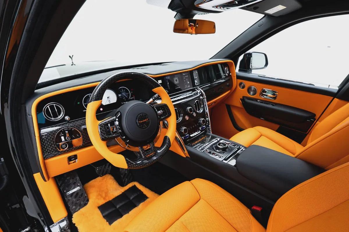 2026 ROLLS ROYCE CULLINAN BY MANSORY | GCC | WARRANTY SERVICE | FULL CARBON-10-10