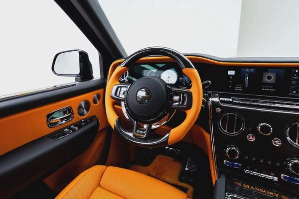 2026 ROLLS ROYCE CULLINAN BY MANSORY | GCC | WARRANTY SERVICE | FULL CARBON