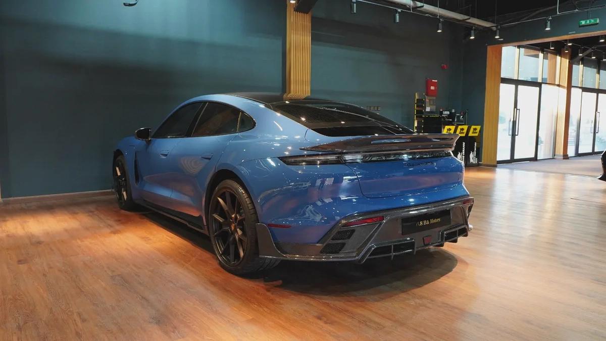 2022 Porsche Taycan GTS | Super Clean and Very Low Mileage | Carbon Fiber Package-3-3