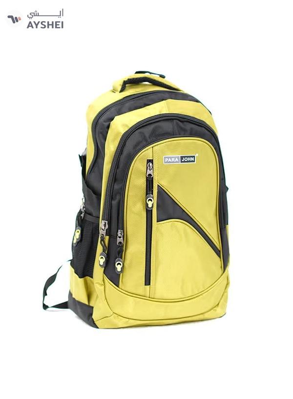 PARAJOHN Nylon Zipper Back Pack Green