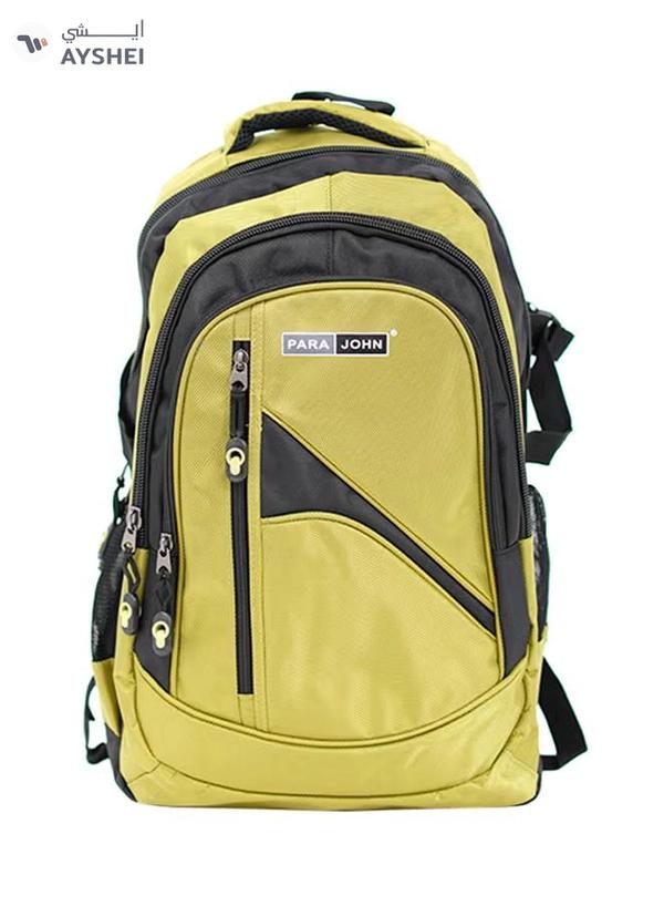 PARAJOHN Nylon Zipper Back Pack Green