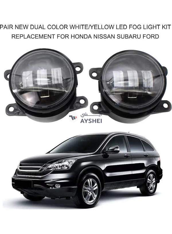 Generic LED Fog Light Kit Replacement For Honda Subaru Ford