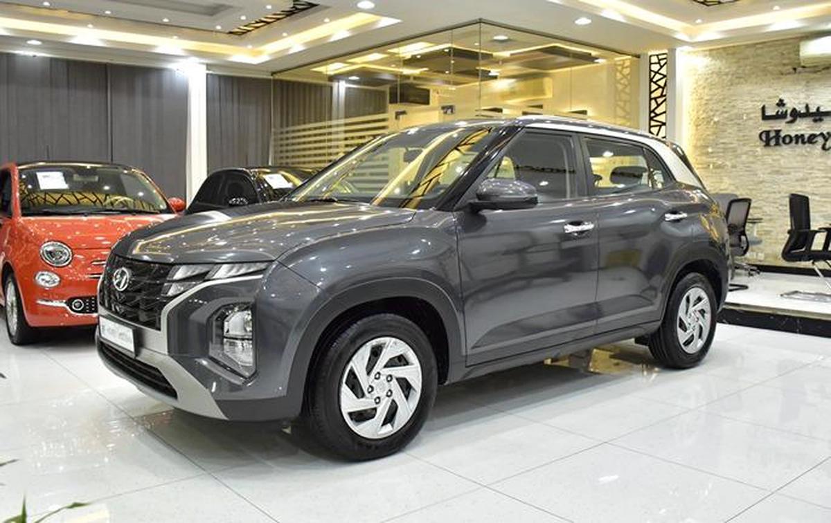 Hyundai Creta ( 2024 Model ) in Grey Color GCC Specs-0-0
