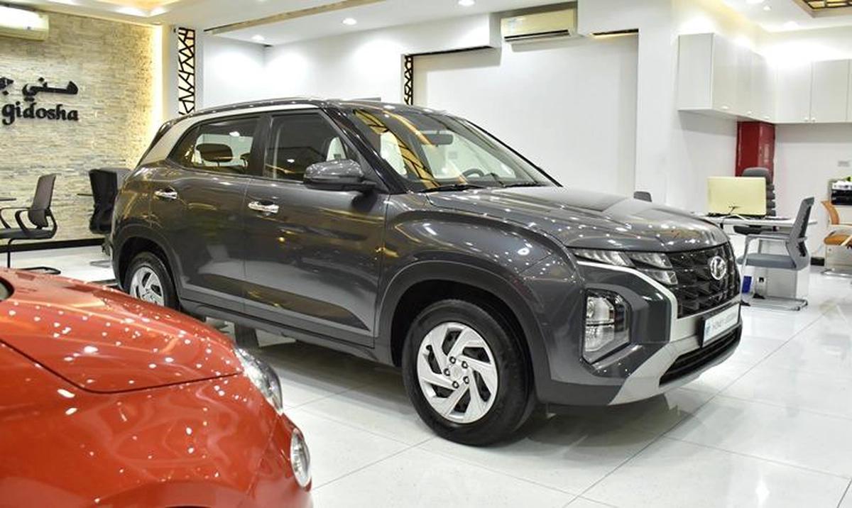 Hyundai Creta ( 2024 Model ) in Grey Color GCC Specs-10-10