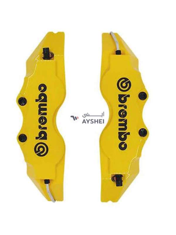 Brembo Brake Caliper Pads Cover two pieces 3D sports Decor brake decoration Large 18 inch & above