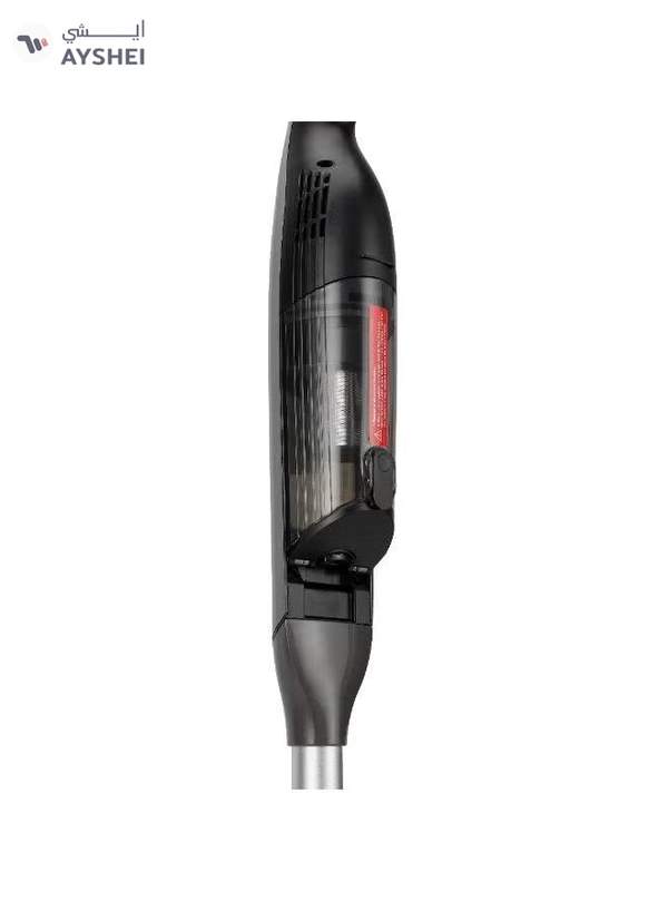 GEEPAS Cordless 2-in-1 Stick and Handheld Vacuum Cleaner | HEPA Filtration System, Perfect for Home, Office, Apartments/ Wireless Lightweight Design, Brushless Motor, for Cleaning Floors, Carpets, Upholstery, etc.| 2 Years Warranty, 120 W GVC19062UK black