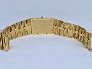 Omega Classic | Full Yellow Gold Vintage Bezel Diamond with White Dial | Used (Fair) | Year of production 2000 (Approximation) | No original box | No original papers