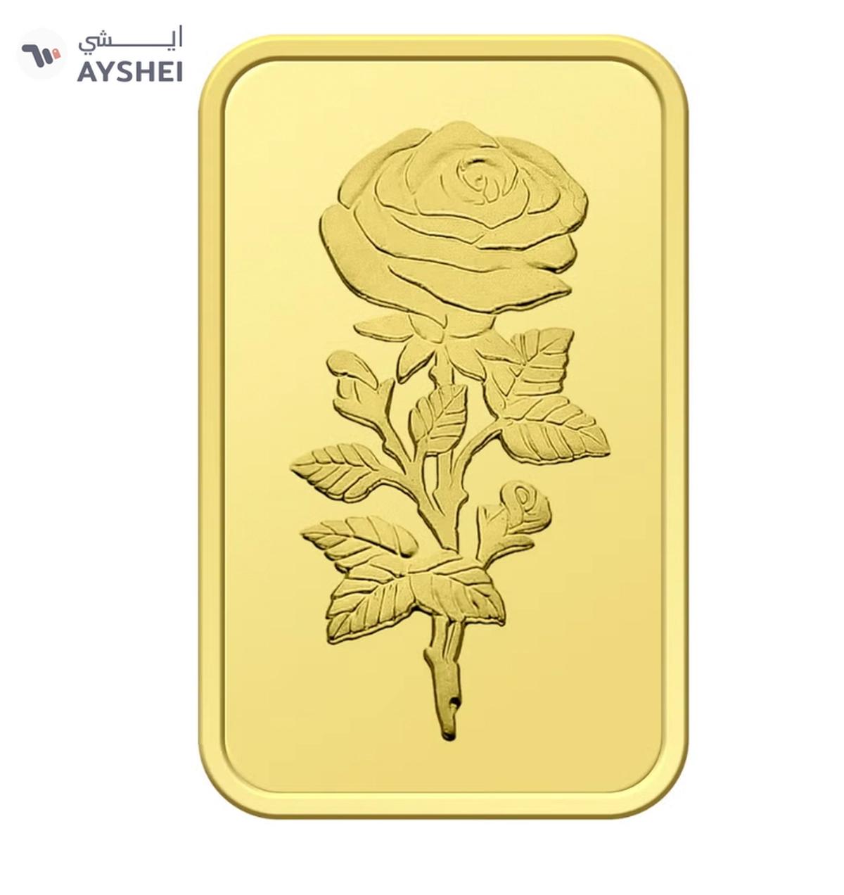 Dubai 1g Pure 999.9 Fine Gold Bar 24KT-1-1