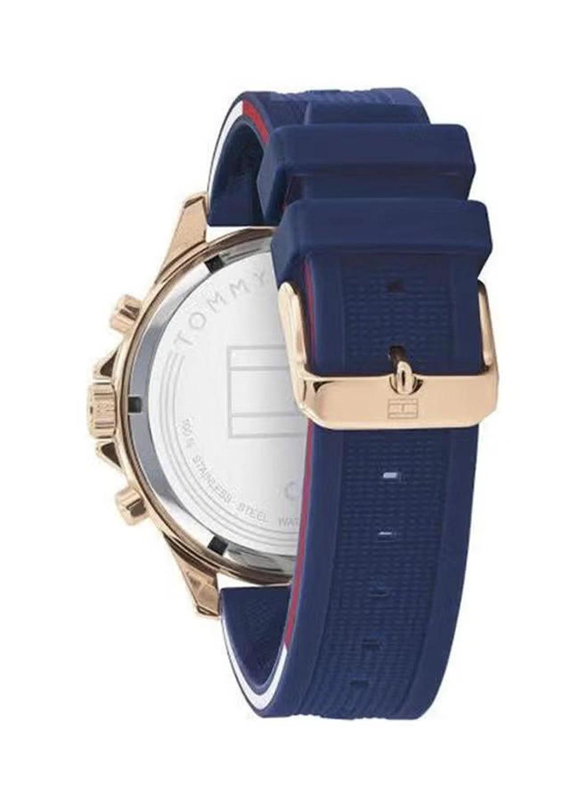 TOMMY HILFIGER Men's Rubber Chronograph Watch 1791778-1-1