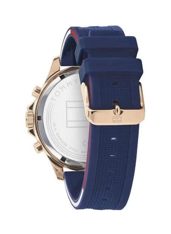 TOMMY HILFIGER Men's Rubber Chronograph Watch 1791778