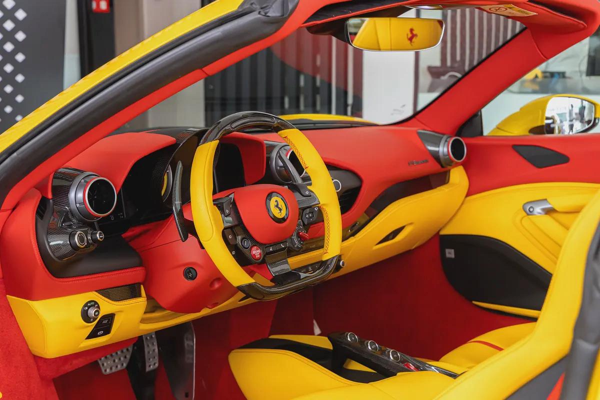 Ferrari F8 Spider | Pristine | Fully Carbon Interior Exterior | Carbon Steering Paddles-12-12