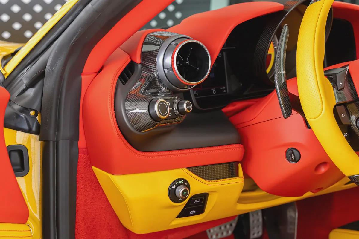 Ferrari F8 Spider | Pristine | Fully Carbon Interior Exterior | Carbon Steering Paddles-18-18