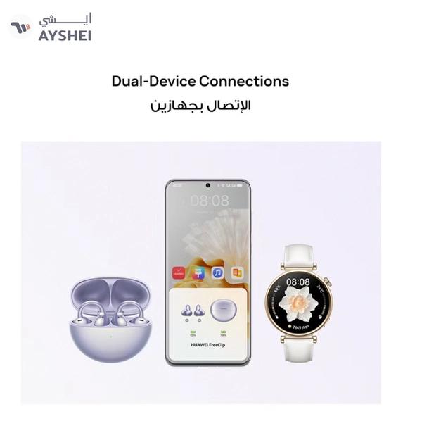 HUAWEI FreeClip Wireless Earphones, Bluetooth Earbuds