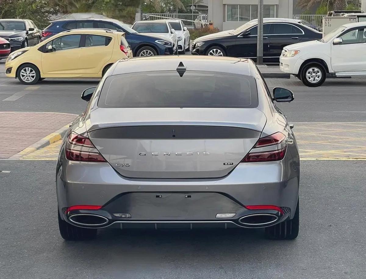 GENESIS - G70 - 2023 - ROYAL - V6 - 3,3L - TWIN TURBO - AMERICAN SPECS VERY GOOD CONDITION-4-4