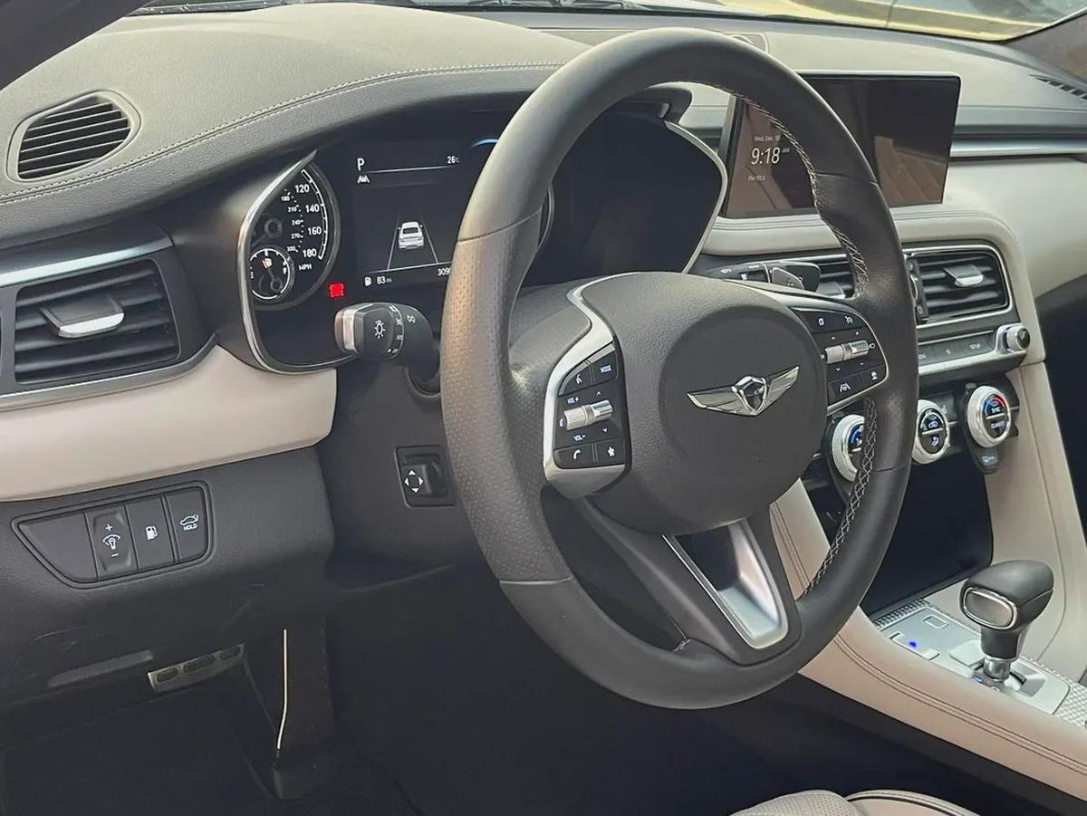 GENESIS - G70 - 2023 - ROYAL - V6 - 3,3L - TWIN TURBO - AMERICAN SPECS VERY GOOD CONDITION-12-12