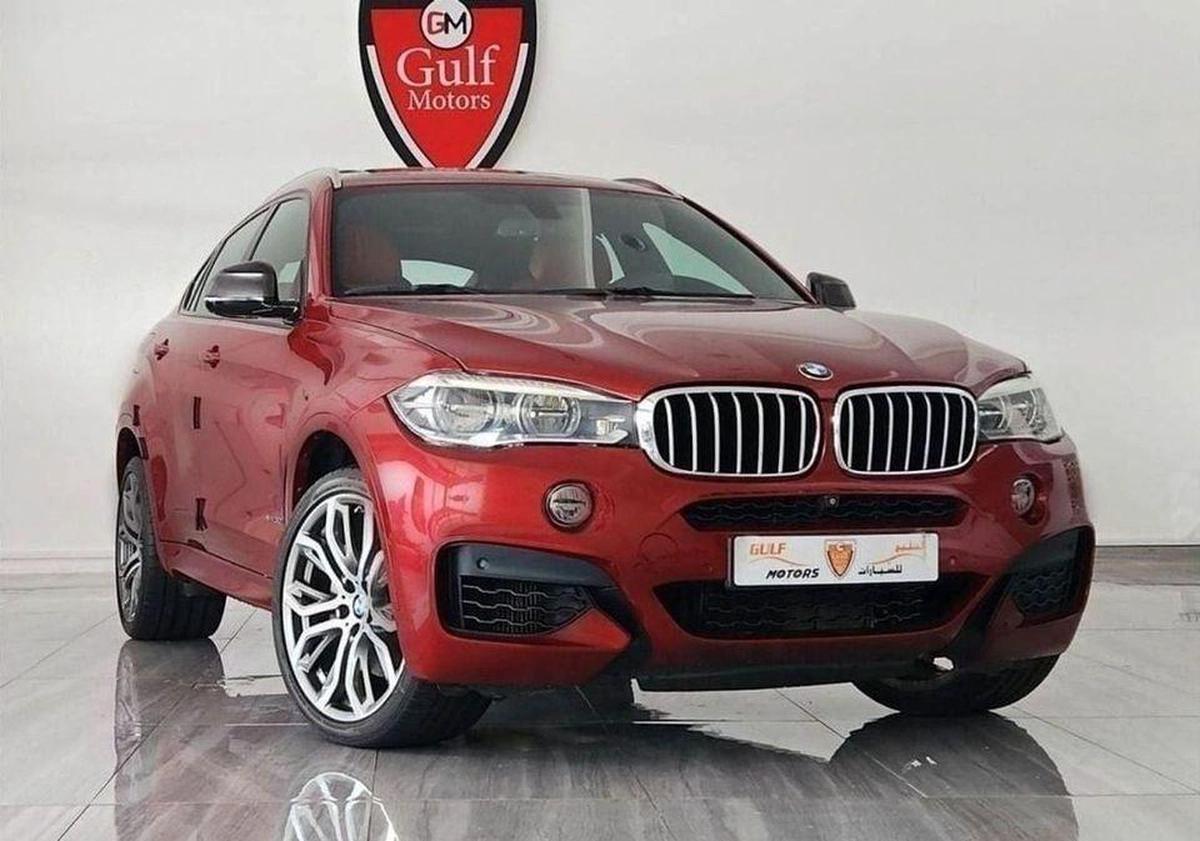 BMW X6 50i LUXURY V8 4.4L-8CYL ORIGINAL PAINT - FULLY AGENCY MAINTAINED. AGMC-DUBAI -0-0