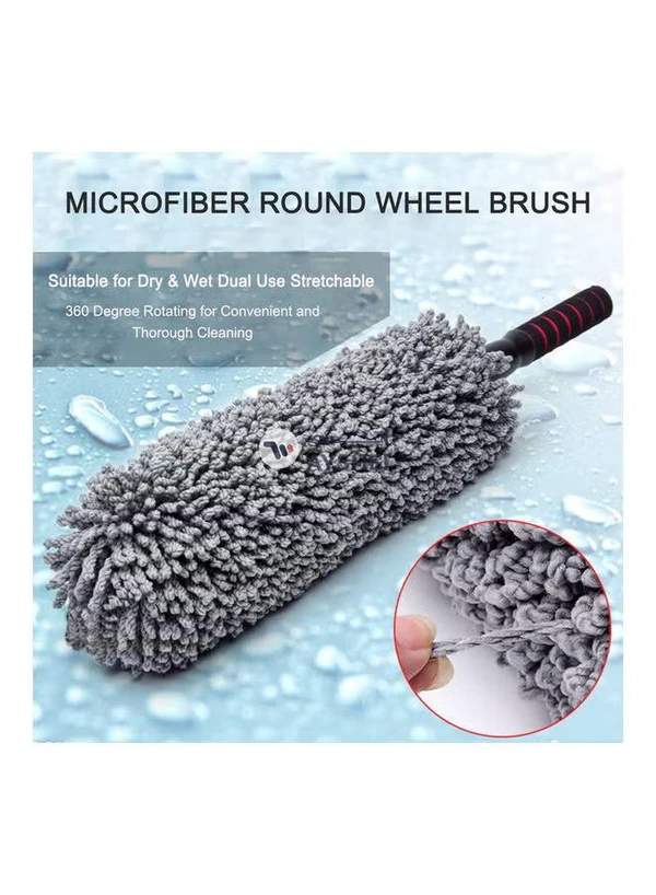 Generic Microfiber Round Wheel Brush