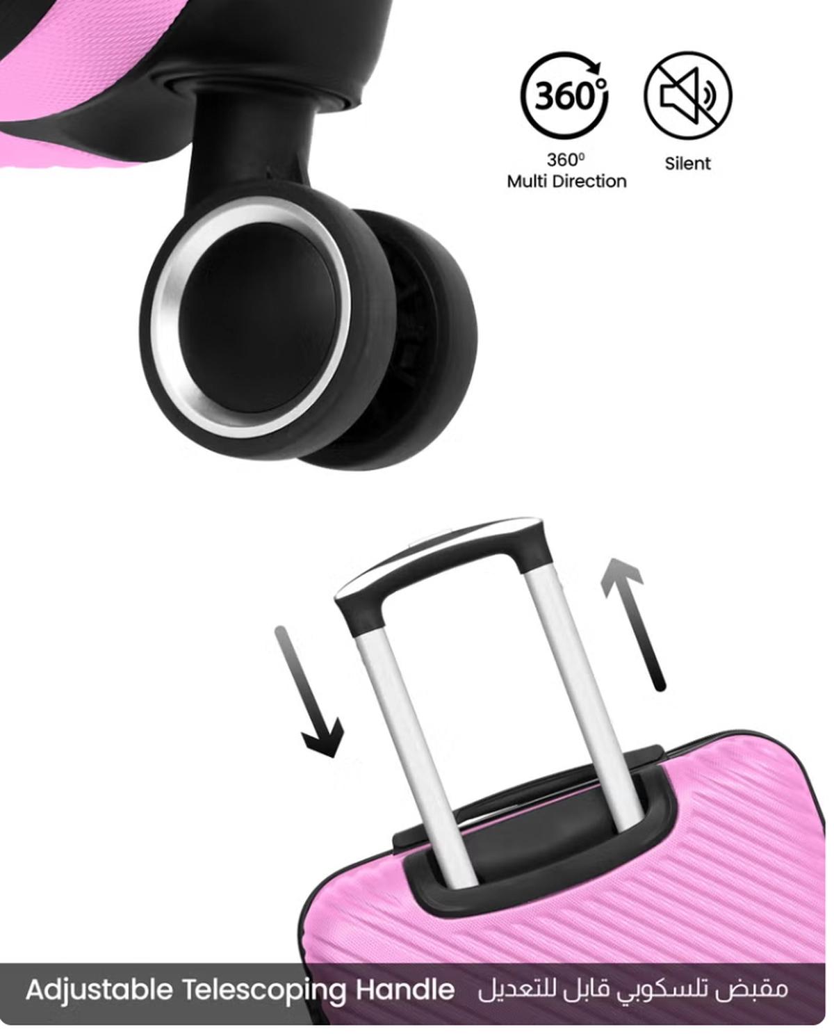 PARAJOHN Large Size Lightweigh ABS Hardside Spinner Luggage Trolley -28 Inch -2-2