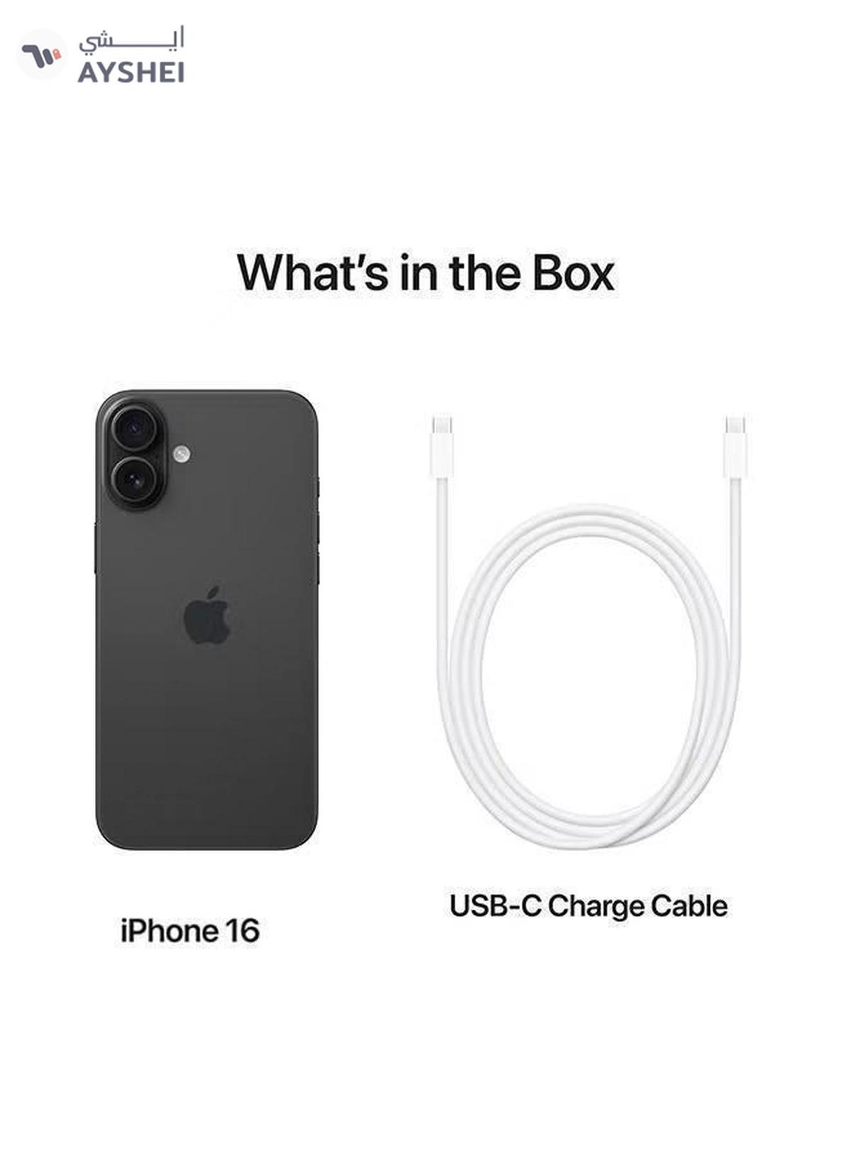 Apple iPhone 16 128GB Black 5G With FaceTime - International Version-5-5