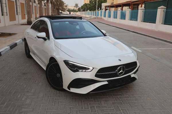 Mercedes-benz CLA250-2025-4Matic-2500KM-Under Warranty AND Service -GCC Specs