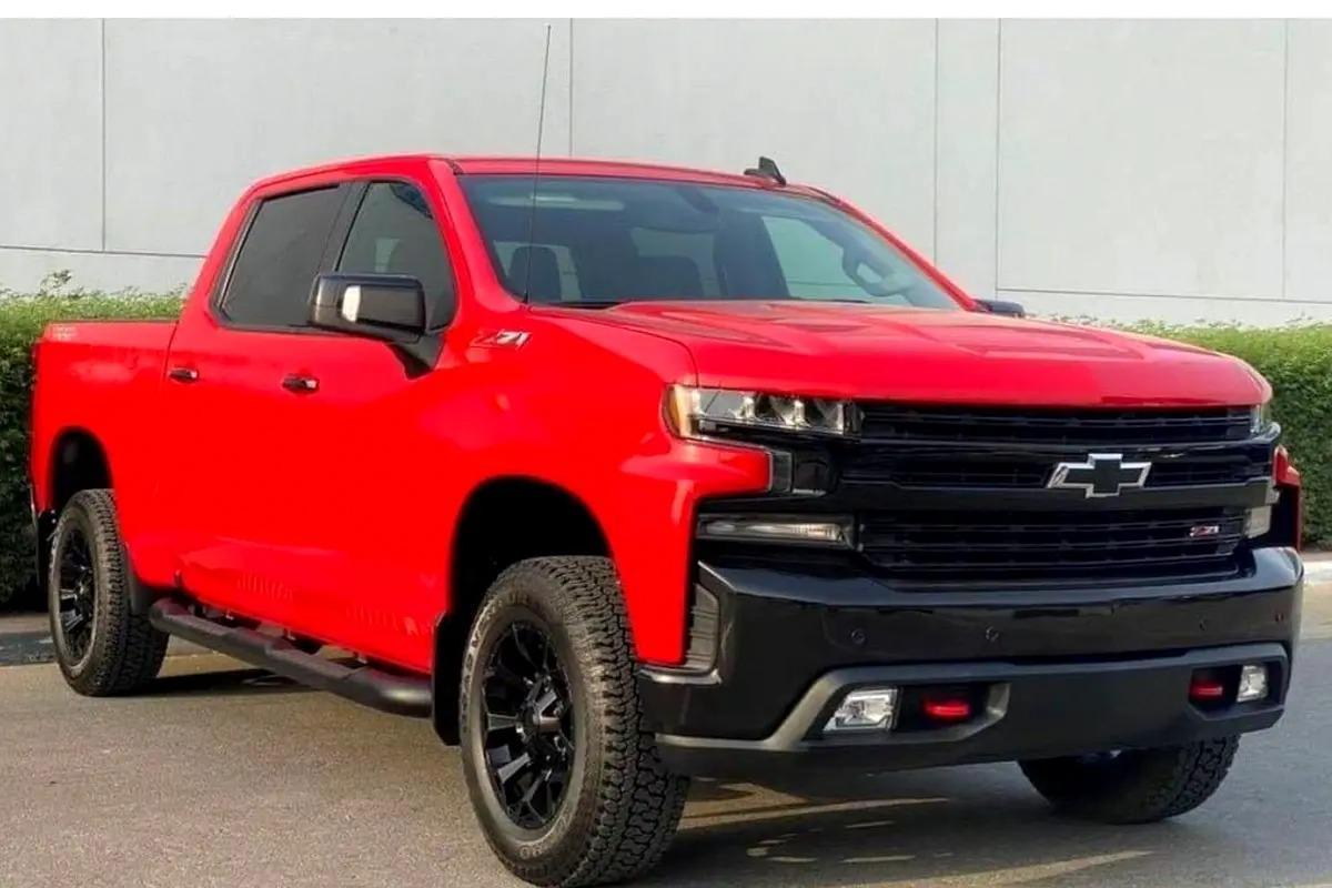2021 Chevrolet Silverado 1500 LT Trail Boss - GCC Specs - Excellent Condition-1-1
