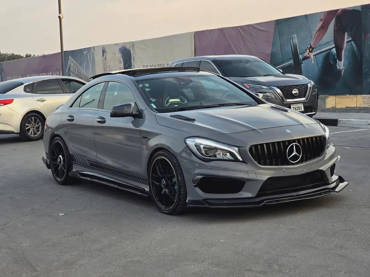مرسيدس CLA45 مواصفات خليجية 2015 بحالة جيدة-1-1