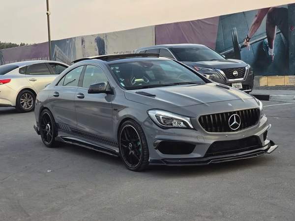 مرسيدس CLA45 مواصفات خليجية 2015 بحالة جيدة
